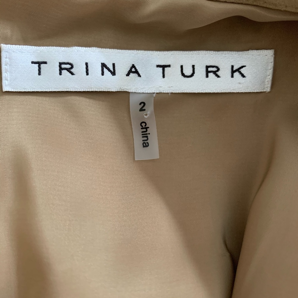 Trina Turk Classic Jersey Knit Sleeveless Dress - Picture 5 of 6